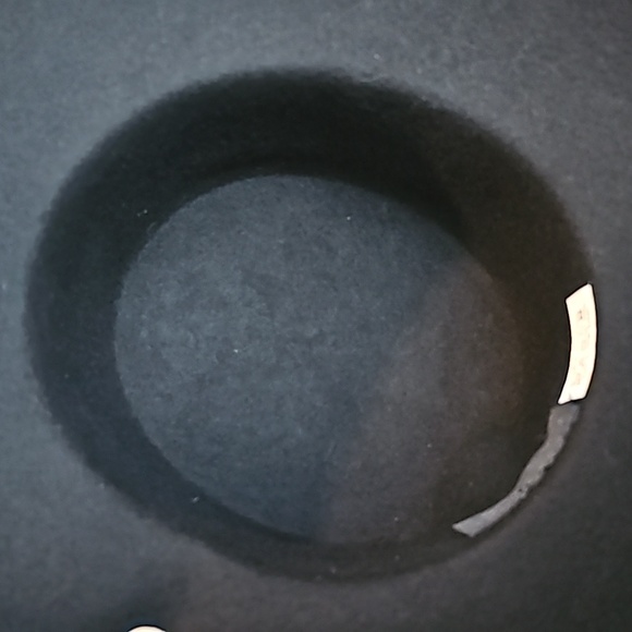 Vintage Burberrys Classic 100% Wool Hat Fedora Black One Size - Picture 9 of 15